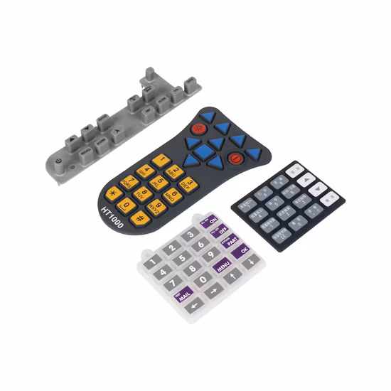 Teclado de goma OEM Botón de silicona hecho a medida Teclado de goma